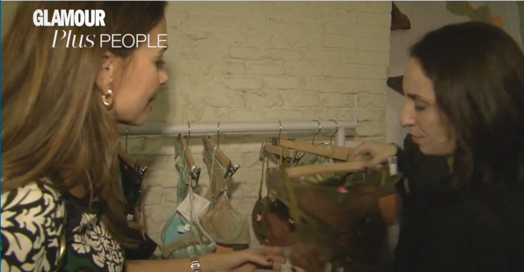 Glamour TV interviews Almu Lingerie